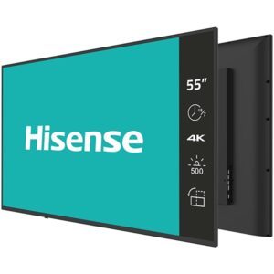 Hisense digital signage zaslon 55GM60AE 55'' / 4K / 500 nits / 60 Hz / (18h / 7 dni )