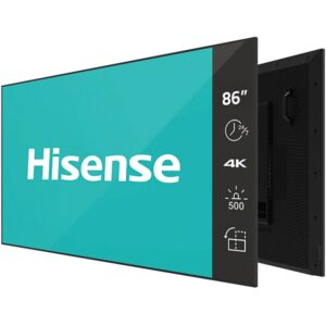 Hisense digital signage zaslon 86DM66D 86" / 4K / 500 nits / 60 Hz / (24h / 7 dni )